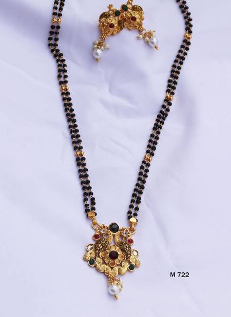 New Fancy Long Mangalsutra Collection M 722